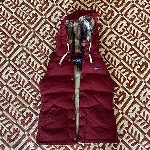 Madewell x Penfield lucedale down puffer vest